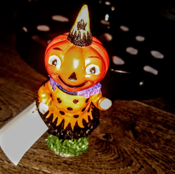 Other - NWT VINTAGE STYLE HALLOWEEN PUMPKIN HEAD FIGURIN